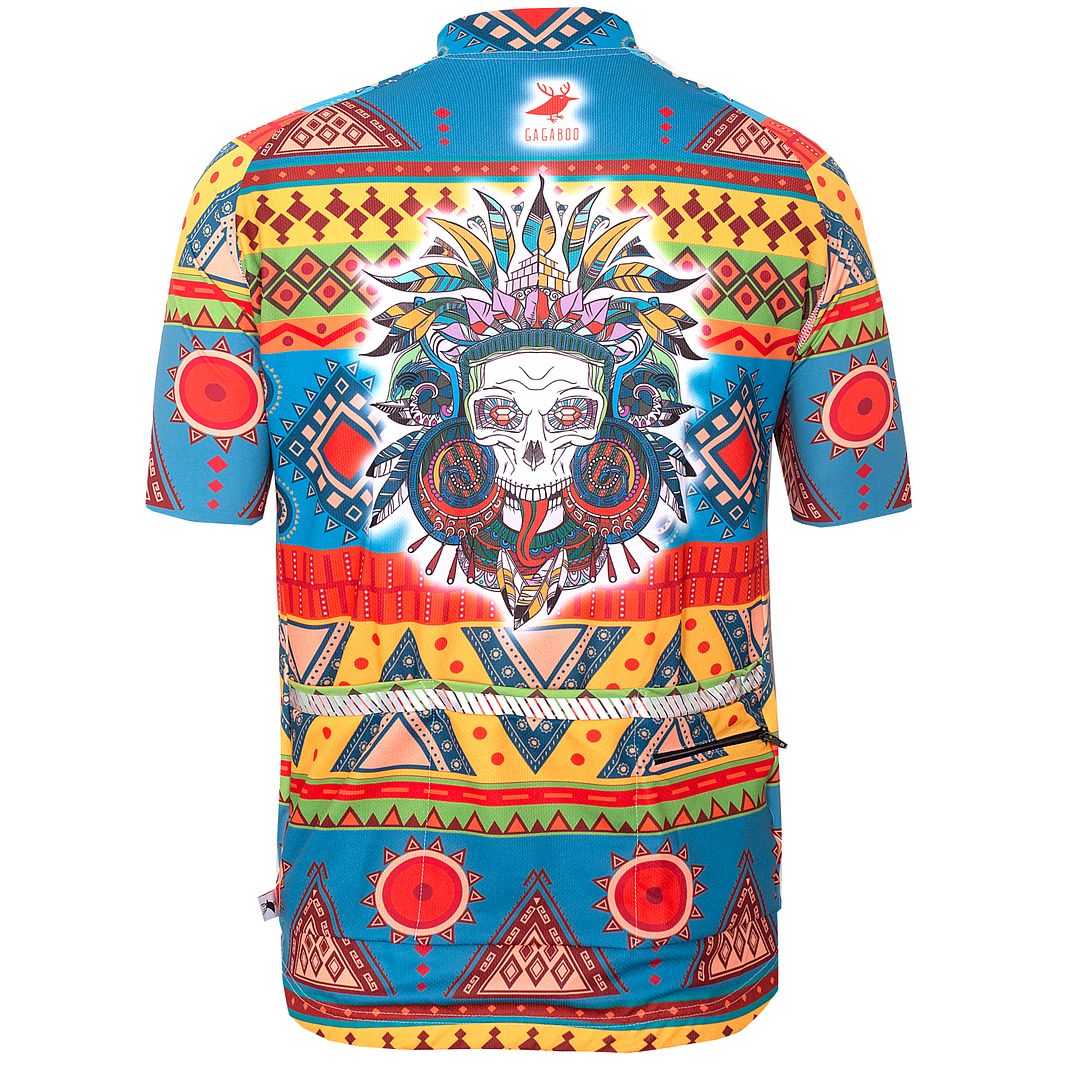 Mad Shaman men's cycling zip jersey - short sleeve